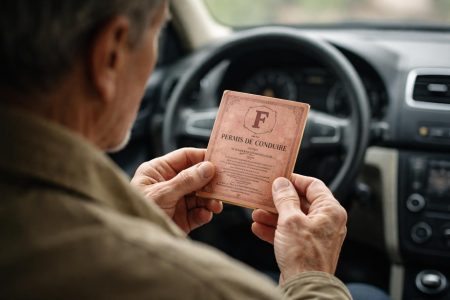 personne-dos-permis-ancienne-voiture