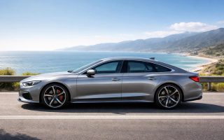 voiture-moderne-route-bord-mer
