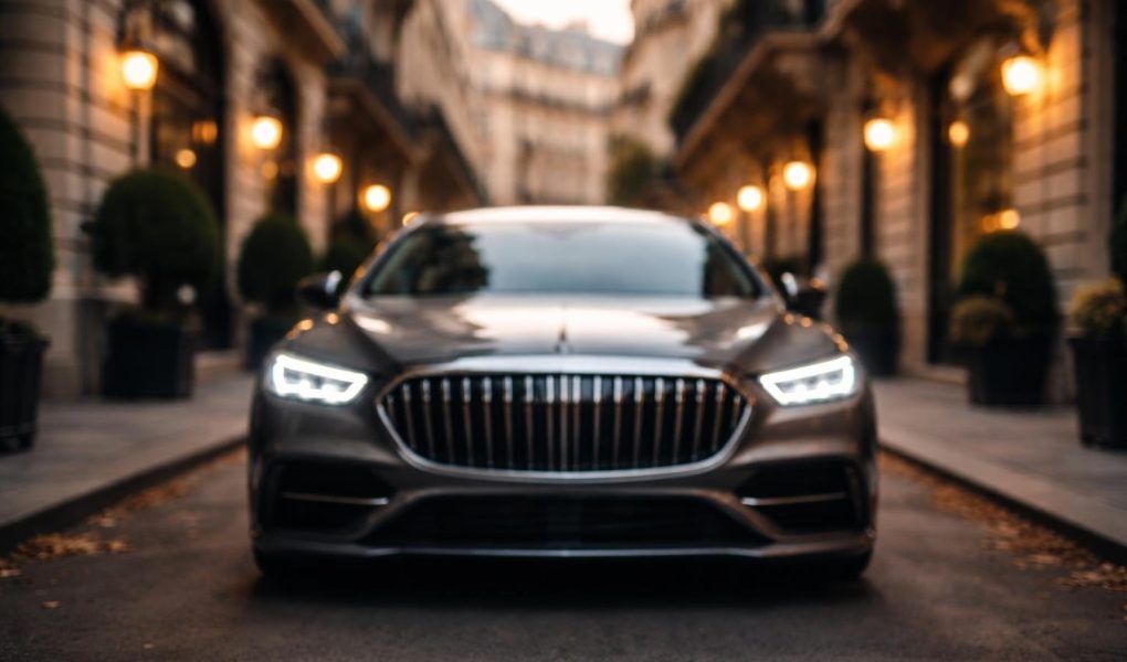 voiture-luxe-calandre-rue-urbaine