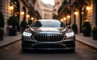 voiture-luxe-calandre-rue-urbaine