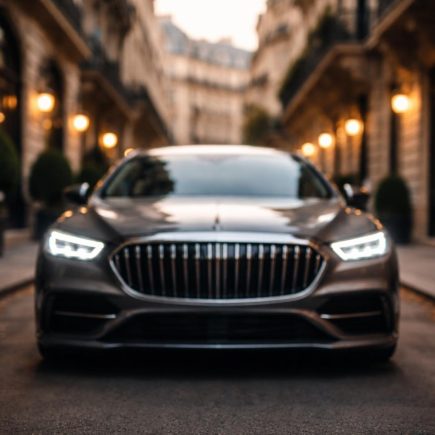 voiture-luxe-calandre-rue-urbaine