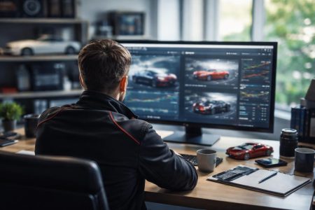 passionne-automobile-ecran-images-bureau